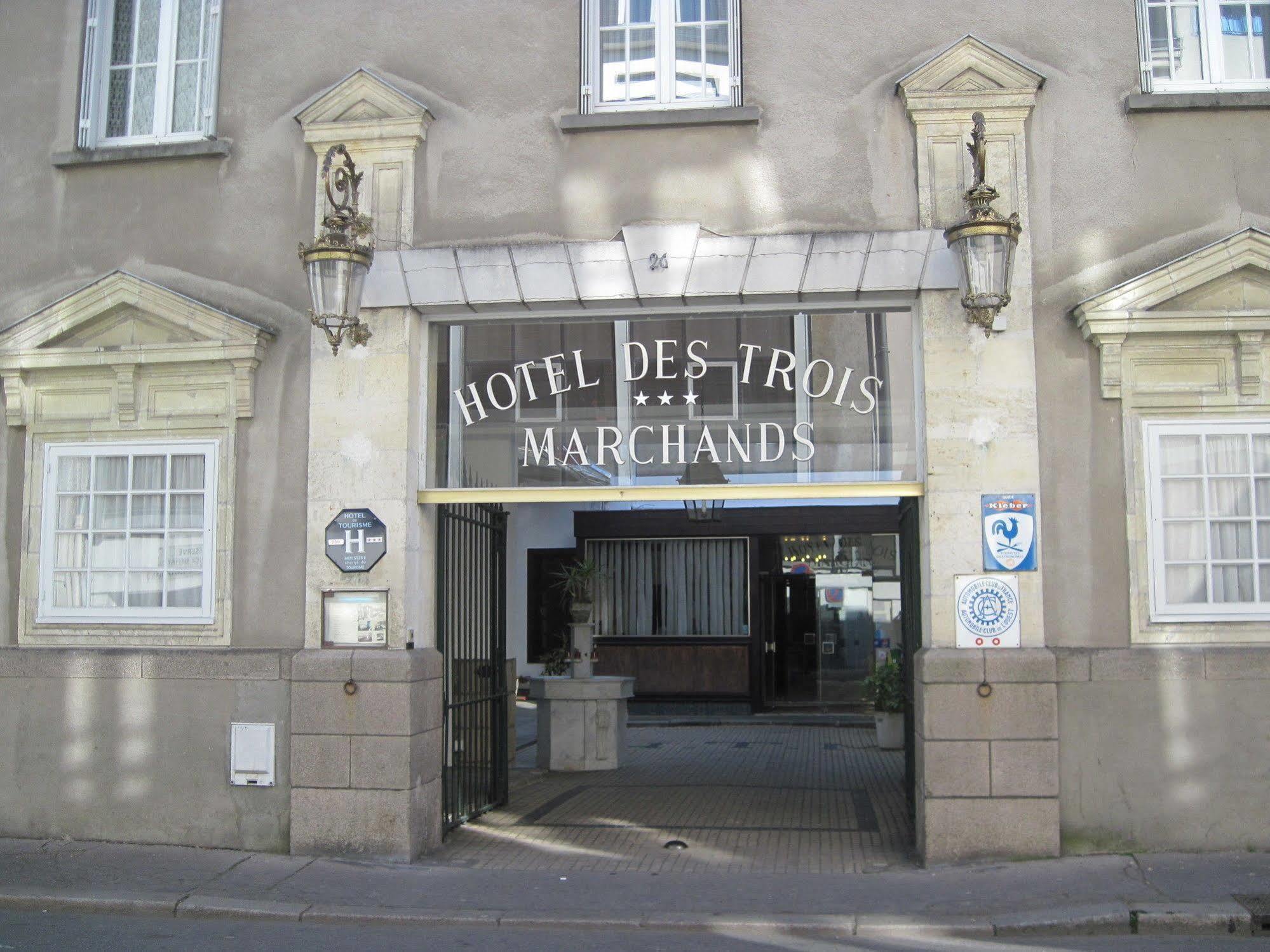 Hotel Des 3 Marchands Nantes Zewnętrze zdjęcie